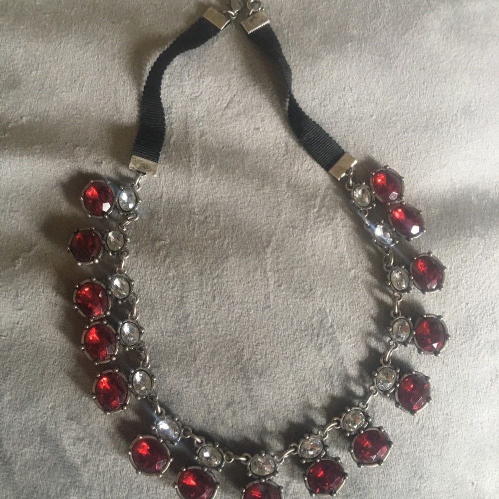 Ruby necklace.